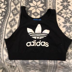 Adidas sports bra no padding